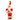 Red Skiing Santa Christmas Tree Ornament - Little Surprise BoxRed Skiing Santa Christmas Tree Ornament