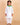 Regal White Girls Kurta Pajama with Dupatta - 0-6 Months Girls Ethnic Set