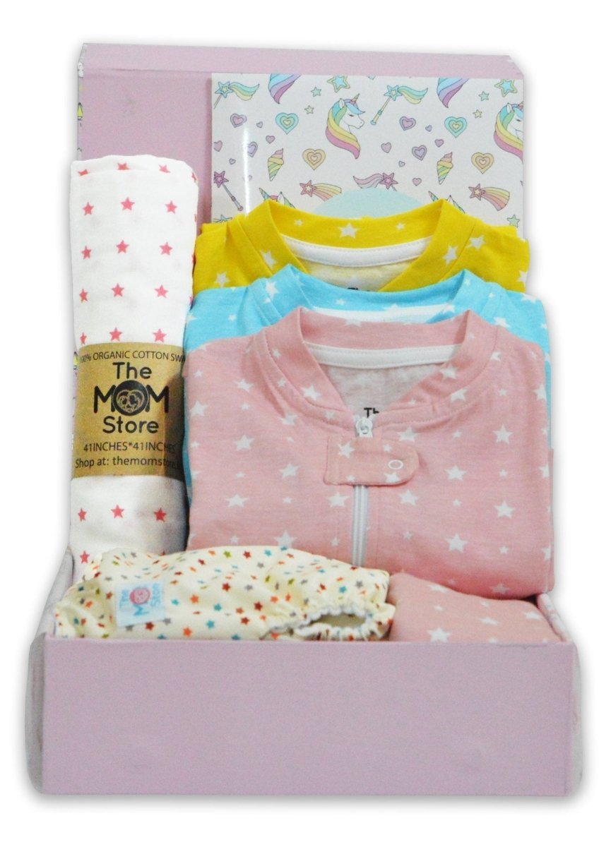 Ride A Unicorn New Born Gift Box- Shine - GFBX-RDSHN-USG-0-6