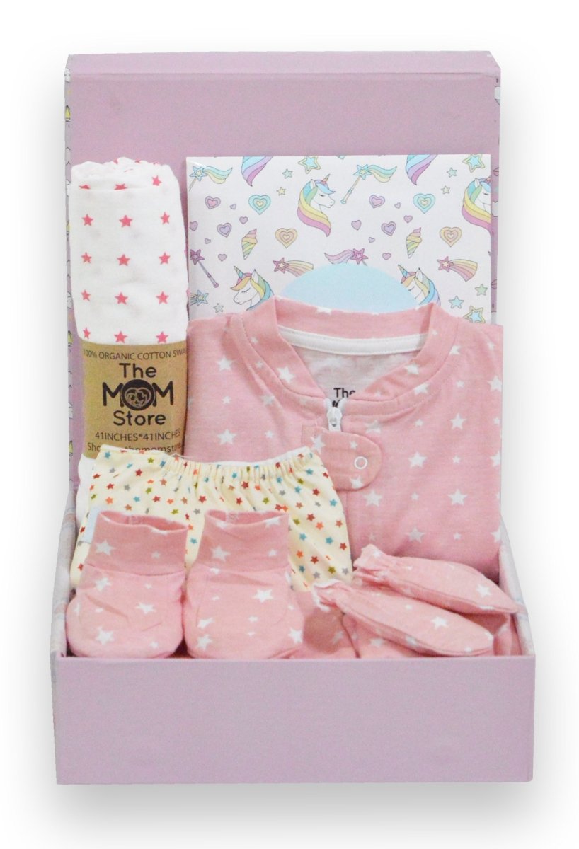 Ride A Unicorn New Born Gift Box-Sparkle - GFBX-RDSPK-UNC-0-6