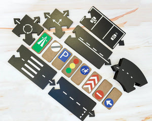 Road Tracks Set Game – Toy Car Track Set for Kids - ilearnngrow Learning Solutions Pvt Ltd