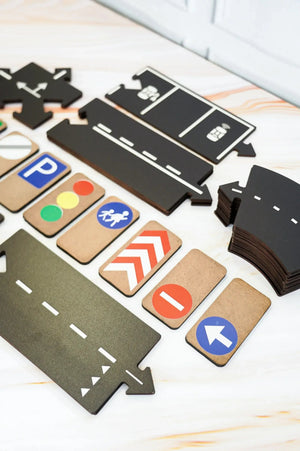 Road Tracks Set Game – Toy Car Track Set for Kids - ilearnngrow Learning Solutions Pvt Ltd