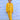Roar Zipper Jacket & Yellow Sweatpants Combo - Yellow Kids Winter Set