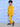 Roar Zipper Jacket & Yellow Sweatpants Combo - Yellow Kids Winter Set