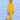 Roar Zipper Jacket & Yellow Sweatpants Combo - Yellow Kids Winter Set