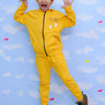 Roar Zipper Jacket & Yellow Sweatpants Combo - KWW - AN - RZYS - 0 - 6