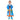 Robot Polka Raincoat for Kids - M - 4 - 5 Years Monsoon Wear
