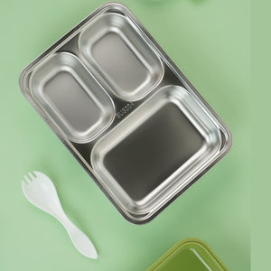 Rock Dino Stainless Steel Lunch Box with matching Lunch Bag - Back To School