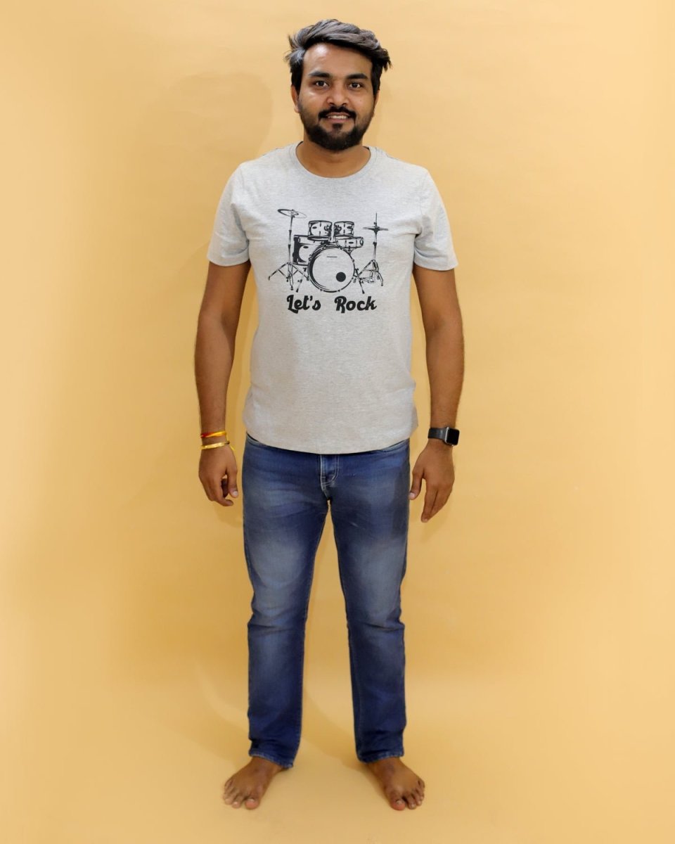 The Mom Store - Twinning Combo - Rock & Roll Matching Family T-shirt - Combo of 2 - TWN2 - SS - RKRL