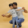 Rock & Roll Family Matching Family T-shirt - Combo of 2 - TWN2-SS-RKRL