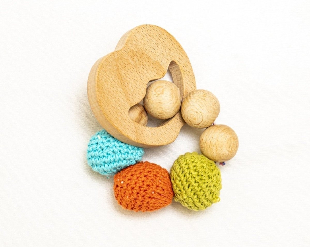 Rocking Potato Apple Rattle Cum Teether - TR-A