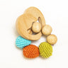 Rocking Potato Apple Rattle Cum Teether - TR-A