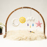 Rocking Potato Arch Baby Activity Gym- Felt Felt Star Sun Cloud - ABAG-FCLD