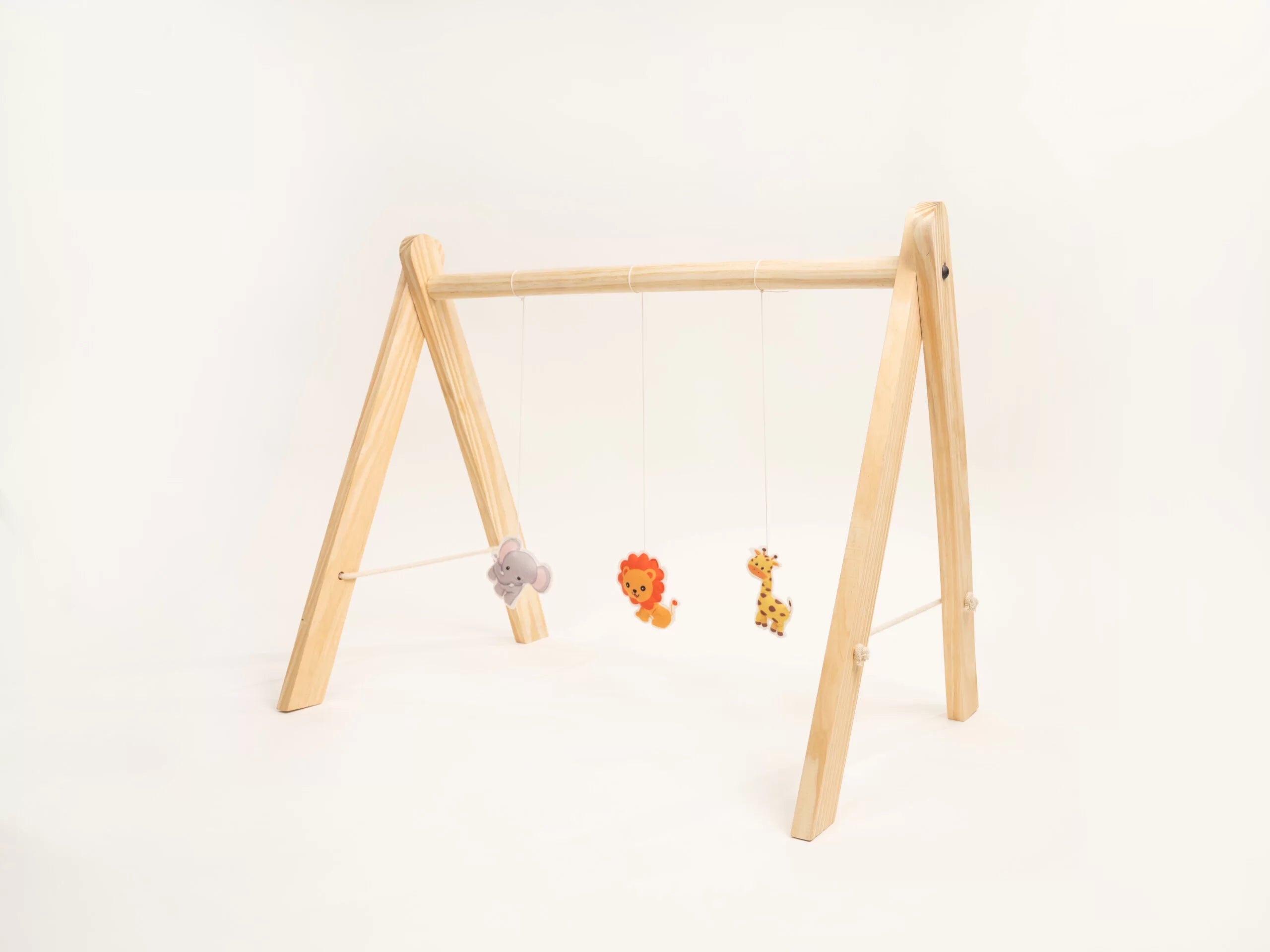 Rocking Potato Baby Activity Play gym - Felt Animals - BAG - FANMLS