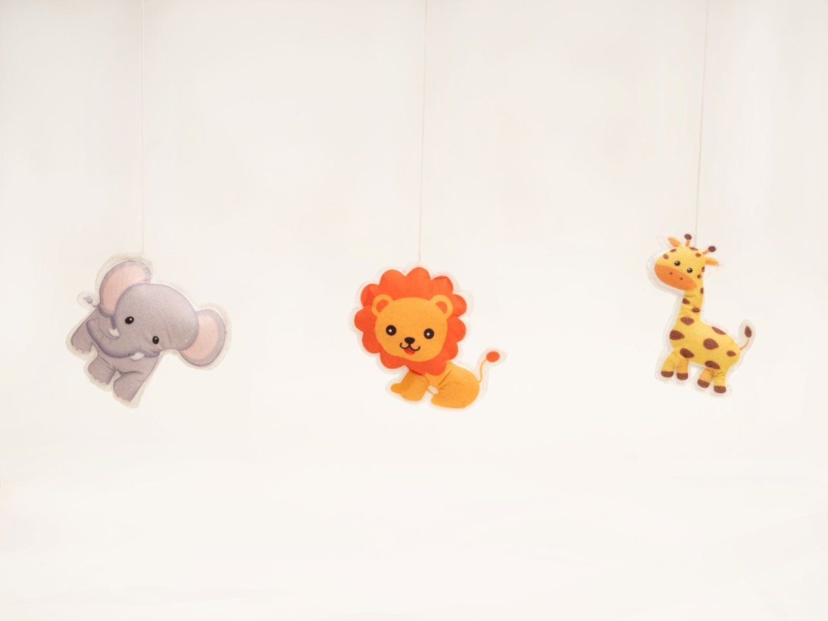 Rocking Potato Baby Activity Play gym- Felt Animals - BAG-FANMLS