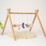 Rocking Potato Baby Activity Play Gym With Felt Ocean Theme Toy Hangings - BAG-XL-FOCEAN