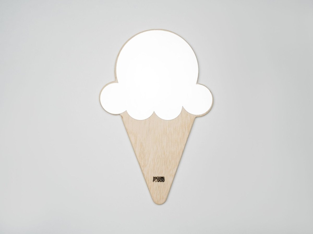 Rocking Potato Baby Mirror- Ice cream - MBM-Ice-cream