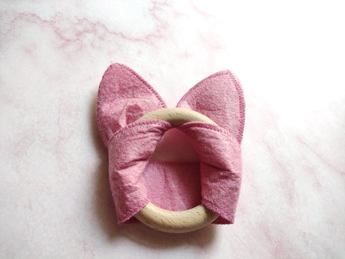 Rocking Potato Bunny Ear Teething Ring - BETR