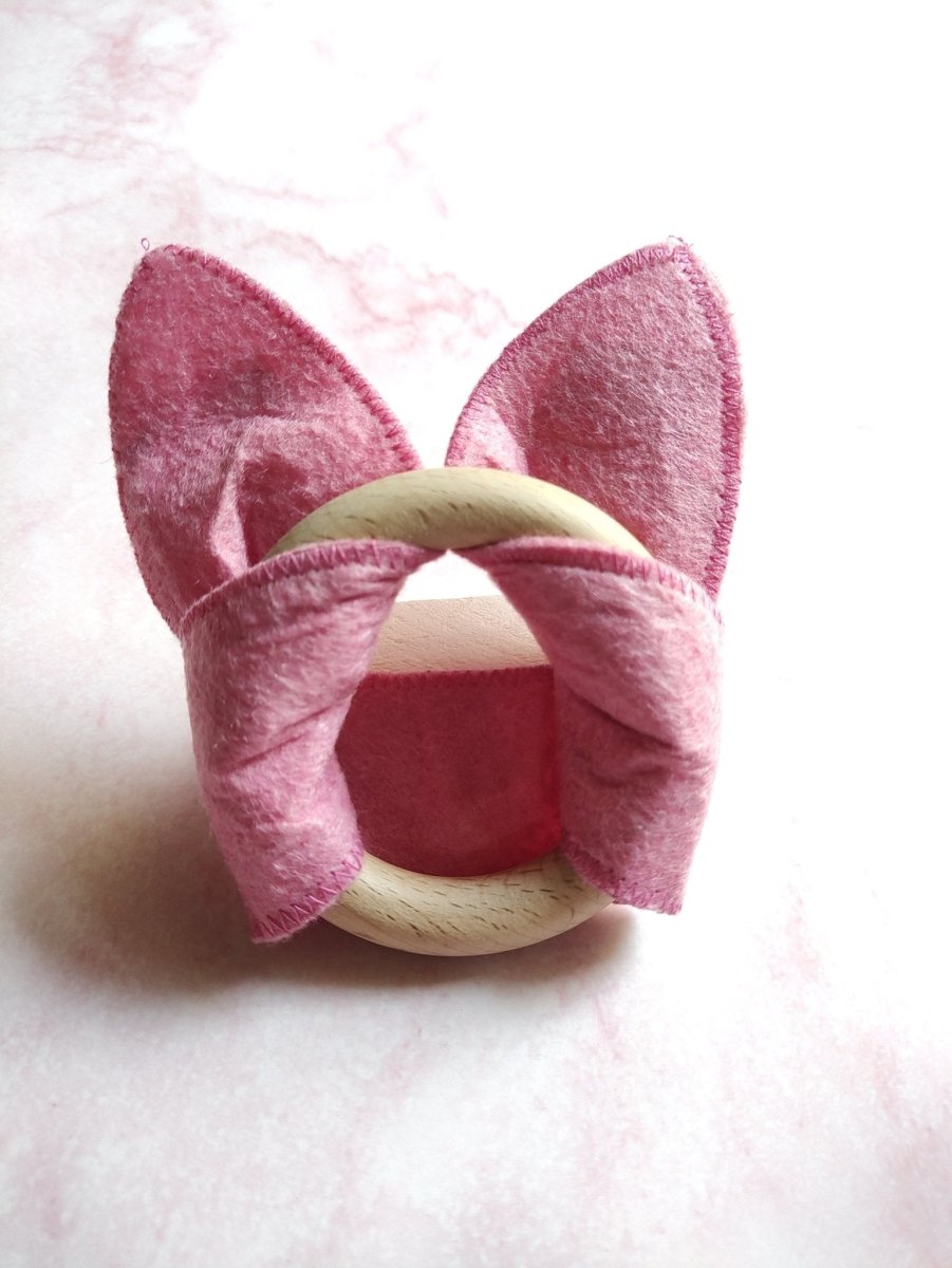 Rocking Potato Bunny Ear Teething Ring - BETR