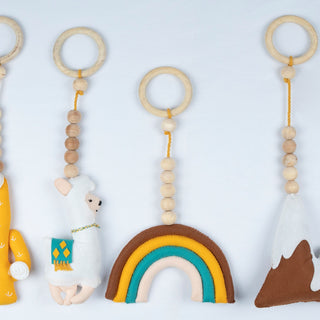 Rocking Potato Felt Terrain - 1 Themed Hanging Toys – Baby Toy Accessories - Toy Hangings