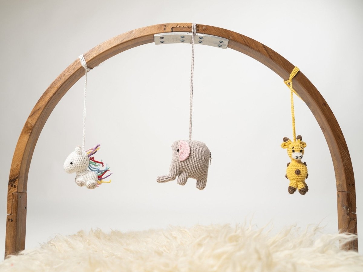 Rocking Potato Hanging Toy - Crochet Animals - CANMLS