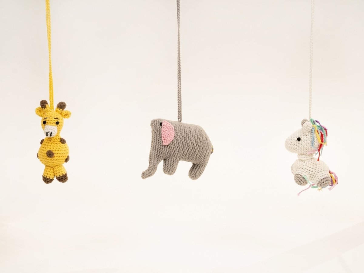 Rocking Potato Hanging Toy - Crochet Animals - CANMLS