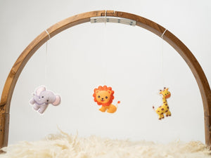 Rocking Potato Hanging Toy - Felt Animal - FANMLS