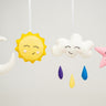 Rocking Potato Hanging Toy - Felt Star Moon Cloud - FCLD