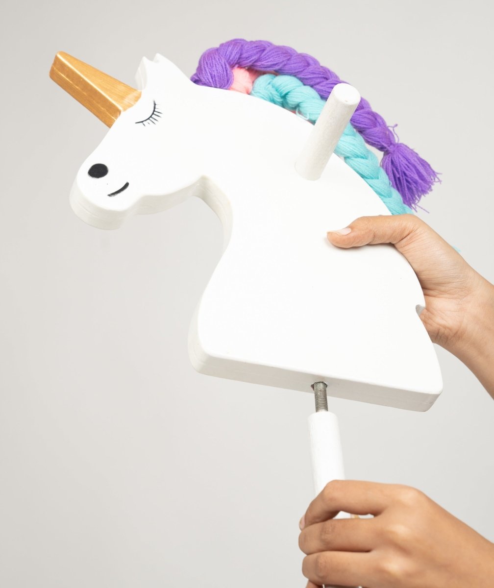 Rocking Potato Hobby Horse- Unicorn - HH-Unicorn