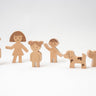 Rocking Potato My Family- Set of Six Wooden Toys - FAMS