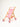 Rocking Potato Wooden Doll Stroller- Pink - DS-Pink