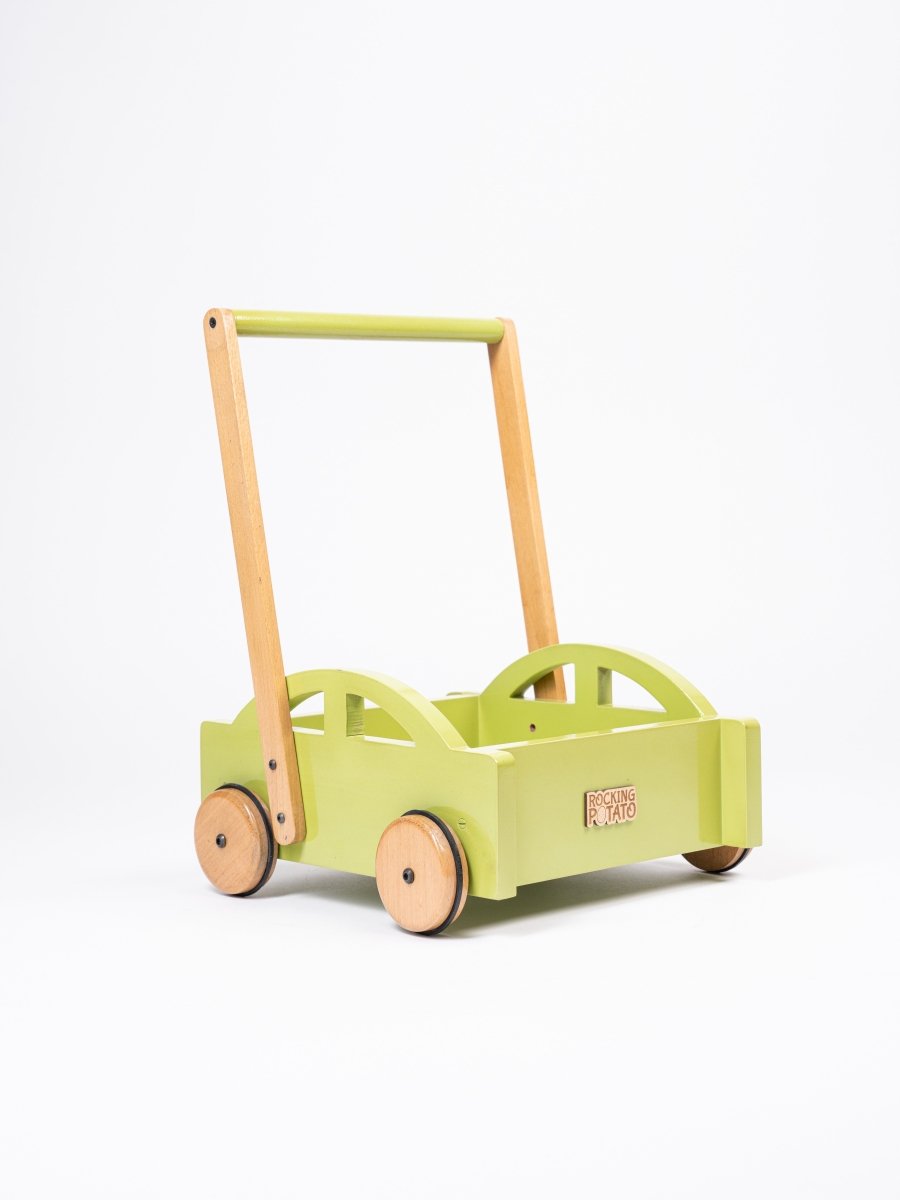 Rocking Potato Wooden Push Cart (Car shaped) - PC-Car