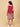 Back view of the Ros√© Lane Maternity and Nursing Dress showing sleeveless design, white collar, and paisley border print.