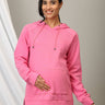 Rosé Reverie maternity and Nursing Hoodie Sweatshirt - MNSWT - SD - RSRV - S