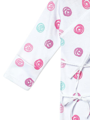 Roses Infant Romper (Jabla Style) - Infant Rompers