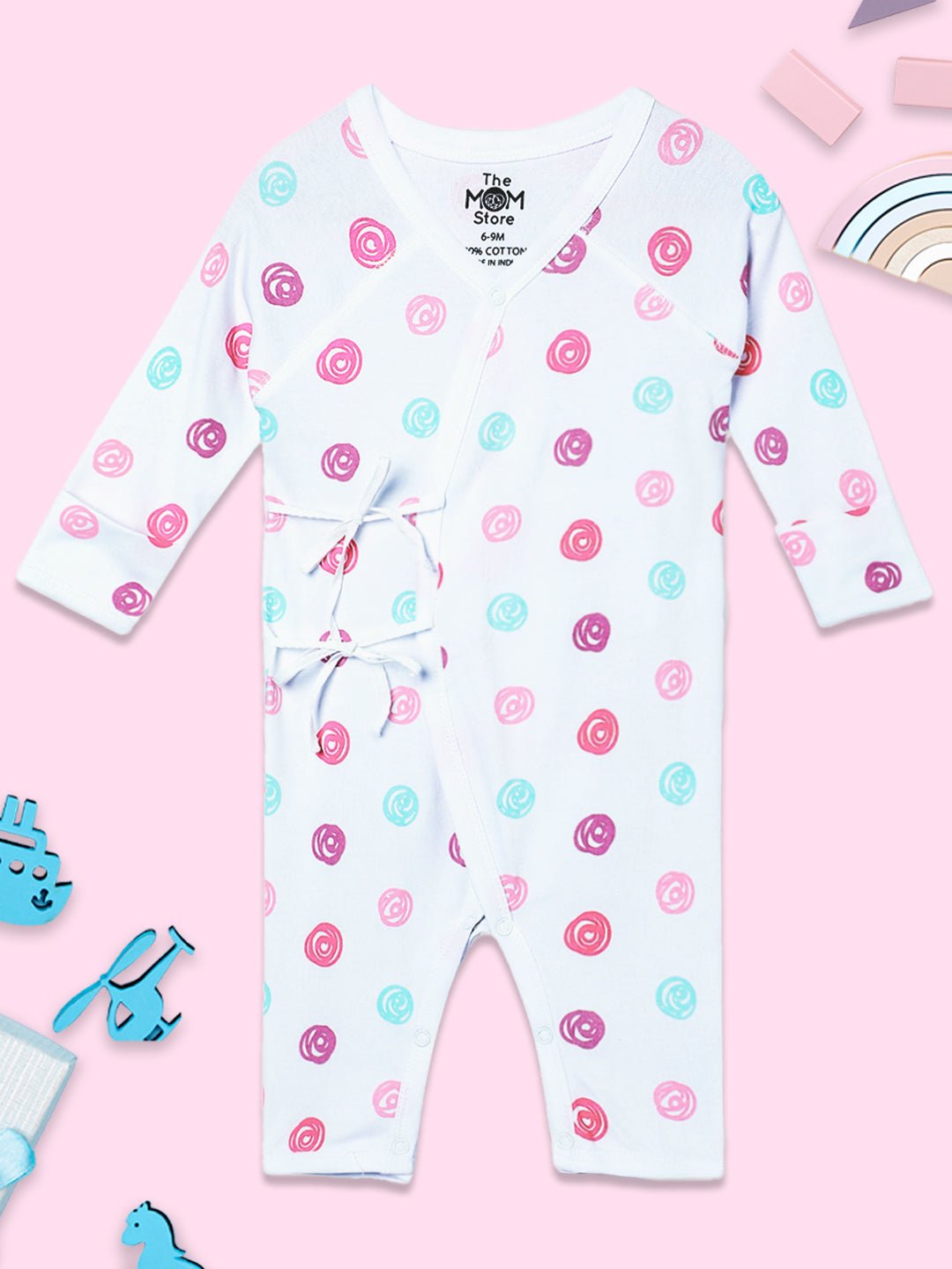 Roses Infant Romper (Jabla Style)