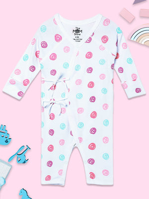 Roses Infant Romper (Jabla Style) - Infant Rompers