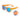 Roshambo Blippi Orange Shades Mirrored Blue Junior (5+Yrs) - Gears & Toys