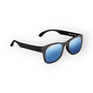 Roshambo Bueller Black Shades Junior (5+Yrs) Mirrored Chrome - Gears & Toys