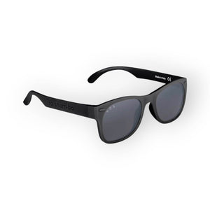 Roshambo Bueller Black Shades Junior (5+Yrs) Polarized Grey - Gears & Toys