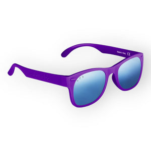 Roshambo Daphne Purple Shades Junior (5+Yrs), Mirrored Chrome - Gears & Toys