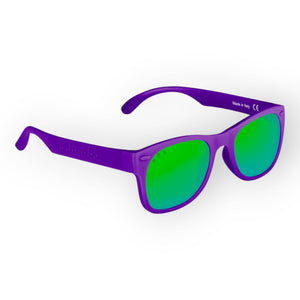 Roshambo Daphne Purple Shades Junior (5+Yrs), Mirrored Green - Gears & Toys
