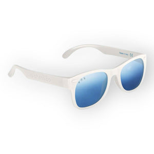 Roshambo Ice Ice Baby White Shades Junior (5+Yrs) Mirrored Chrome - Gears & Toys