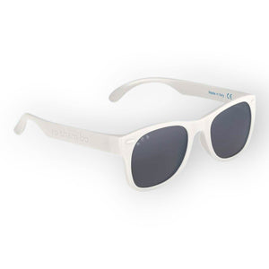 Roshambo Ice Ice Baby White Shades Junior (5+Yrs) Polarized Grey - Gears & Toys