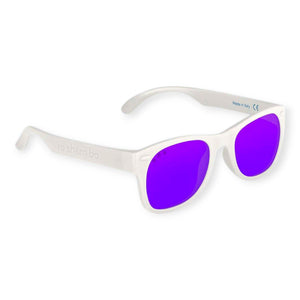 Roshambo Ice Ice Baby White Shades Toddler (2-4Yrs) Mirrored Purple - Gears & Toys