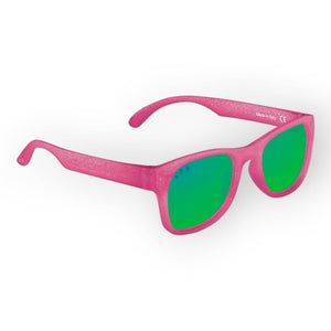 Roshambo Kelly Kapowski Pink Glitter White Shades Baby (0-2 Yrs) Mirrored Green - Gears & Toys