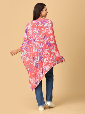 Rosy Bloom Nursing Cover And Top - Multi Nursing Cover