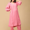 Rosy Rhythm Maternity and Nursing Co Ord Set - MEW - SK - RSRDM - S