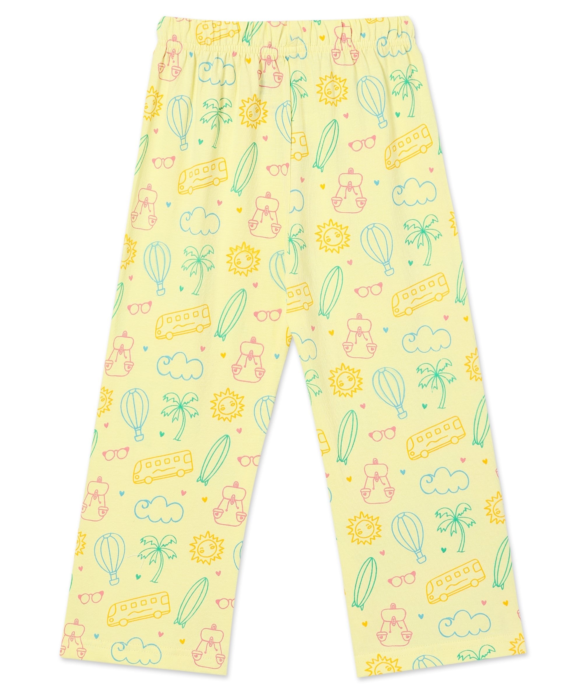 Route to Rest Baby and Kids Pajama Nightsuit Set - TPS - AN - ROTRS - 0 - 6