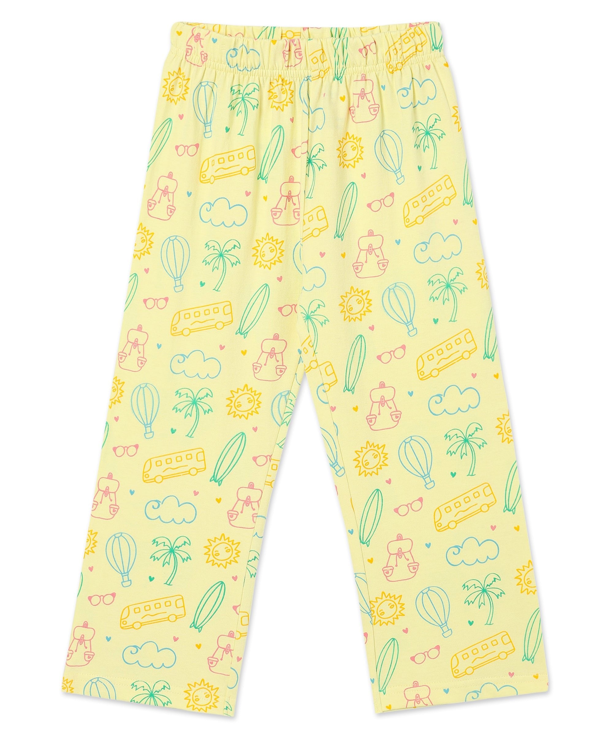 Route to Rest Baby and Kids Pajama Nightsuit Set - TPS - AN - ROTRS - 0 - 6
